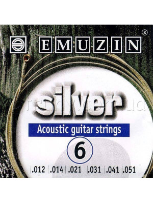 Emuzin Silver для 6-струнной акуст.гитары